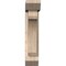 Ekena Millwork Legacy Slat Smooth Bracket w/ Offset Brace, Douglas Fir, 5 1/2"W x 18"D x 26"H BKT0604X18X26LEC06SDF - alternate 3